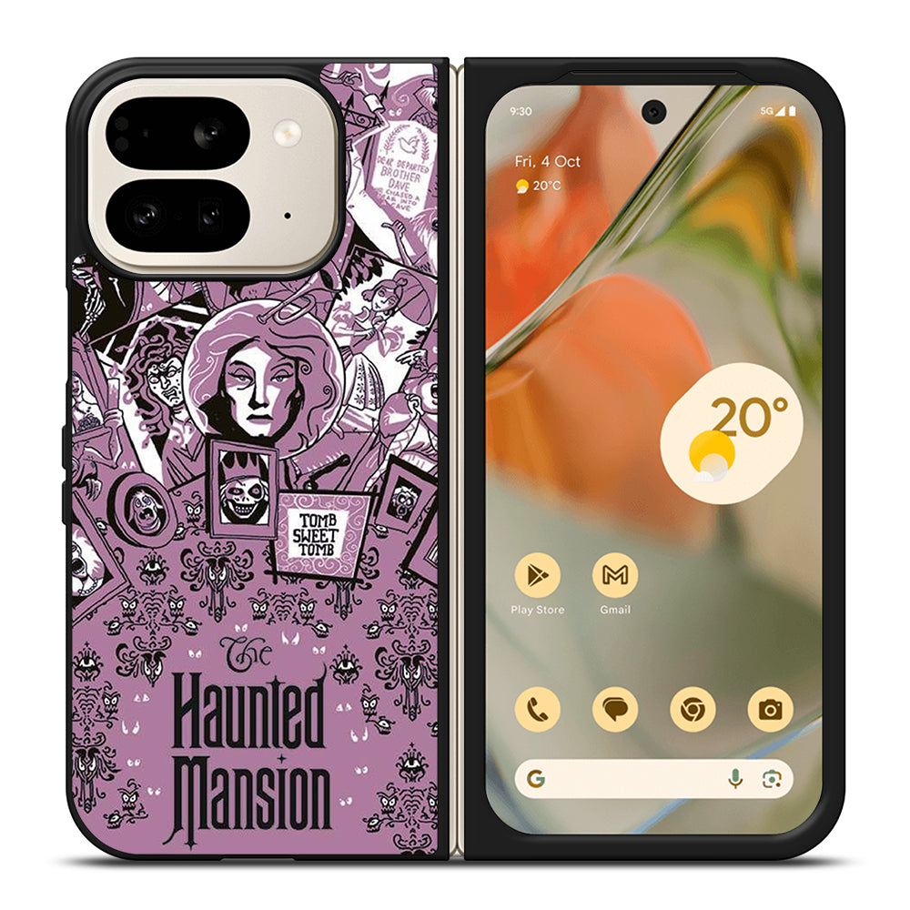 DISNEY HAUNTED MANSION ART Google Pixel 9 Pro Fold Case Cover