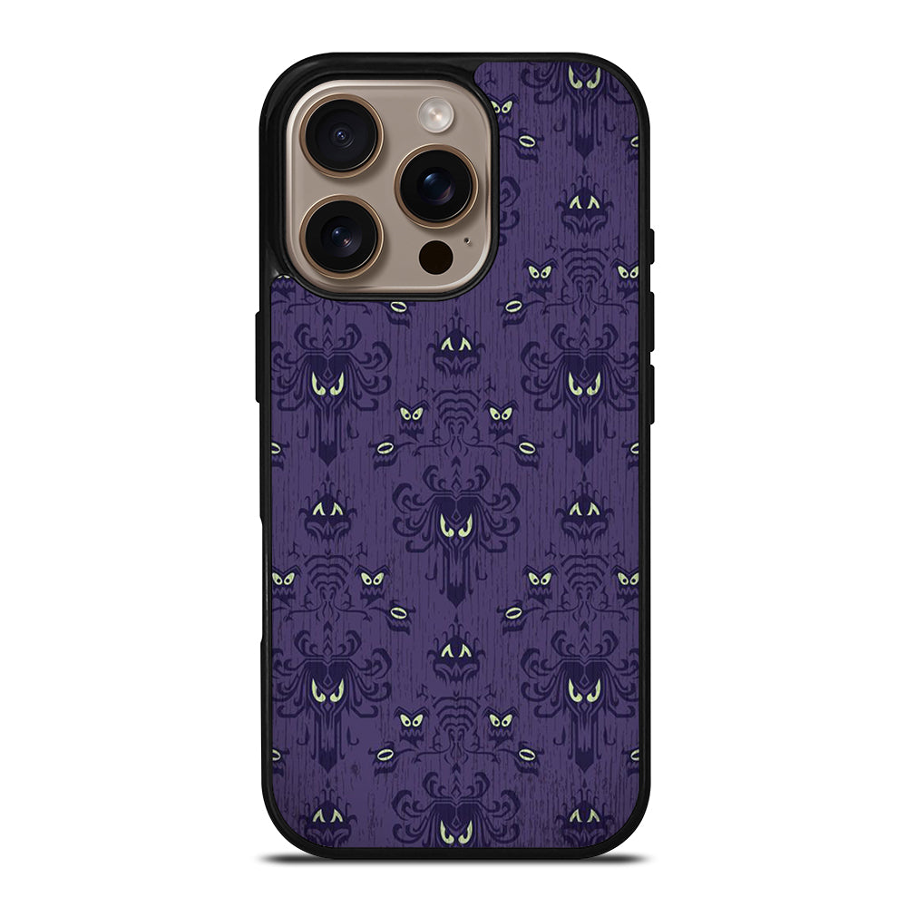 DISNEY HAUNTED MANSION PATTERN iPhone 16 Pro Case Cover