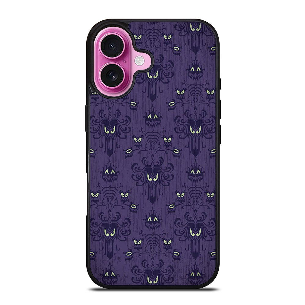 DISNEY HAUNTED MANSION PATTERN iPhone 16 Plus Case Cover