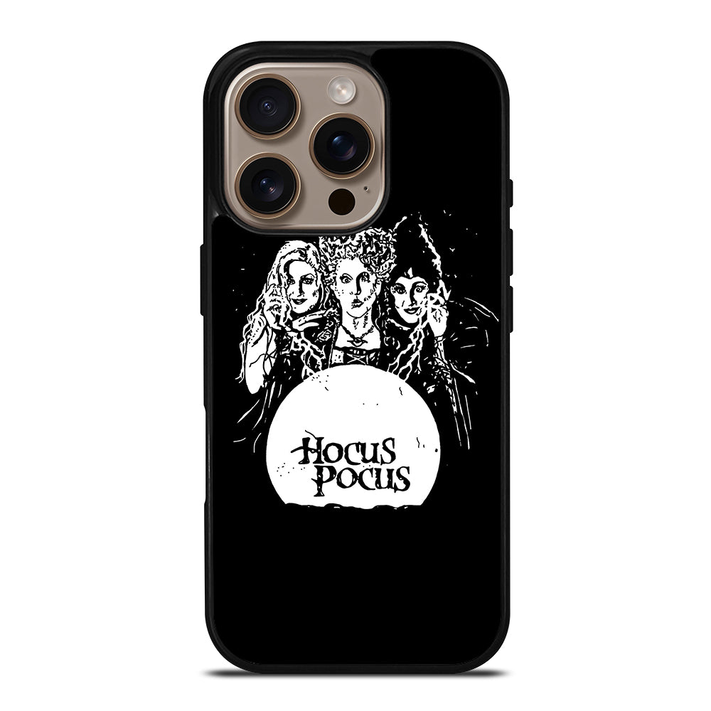 DISNEY HOCUS POCUS BLACK WHITE iPhone 16 Pro Case Cover