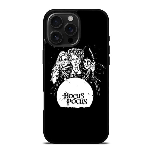 DISNEY HOCUS POCUS BLACK WHITE iPhone 16 Pro Max Case Cover