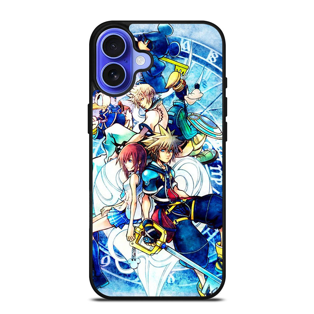 DISNEY KINGDOM HEARTS CARTOON iPhone 16 Case Cover