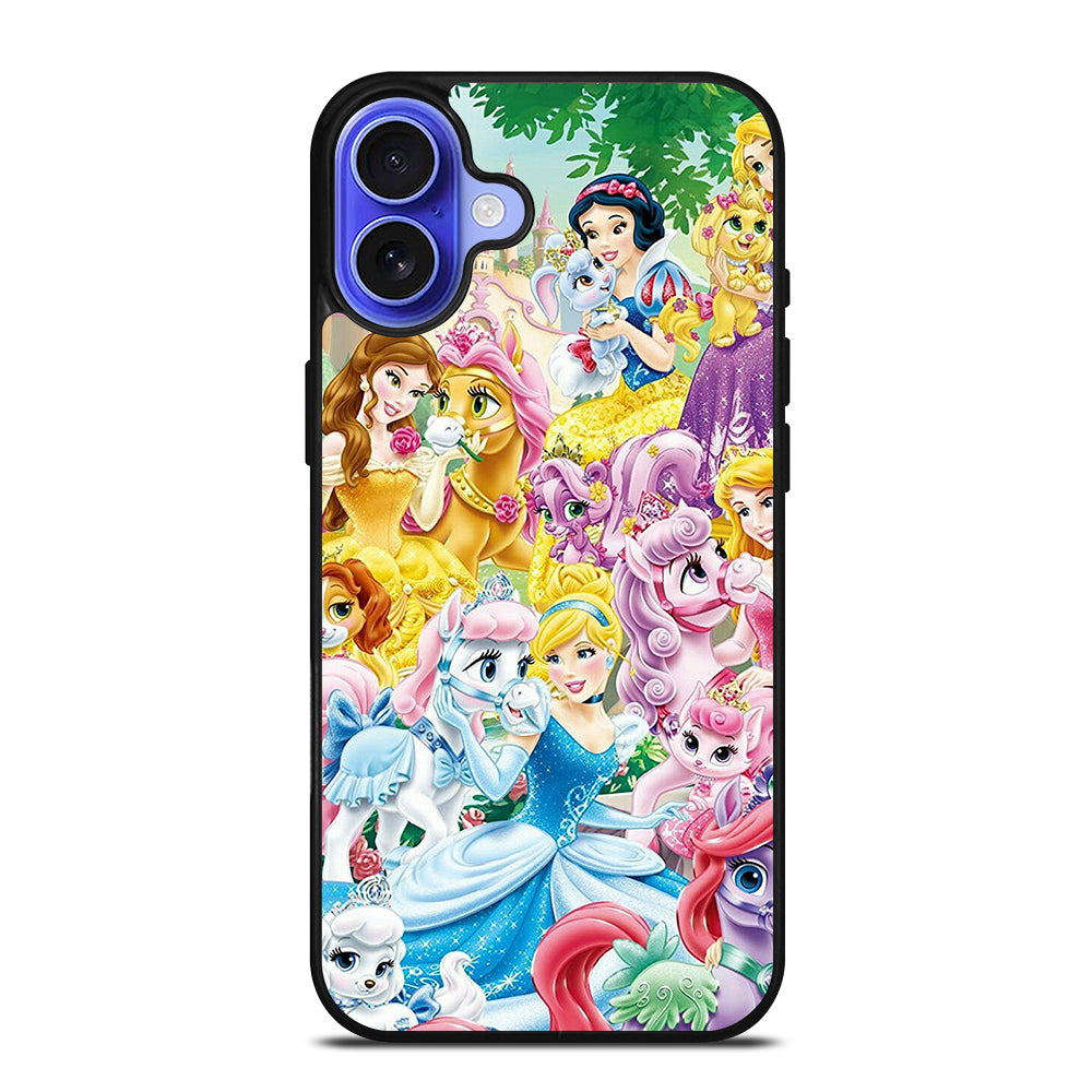 DISNEY PRINCESS CARTOON iPhone 16 Case Cover