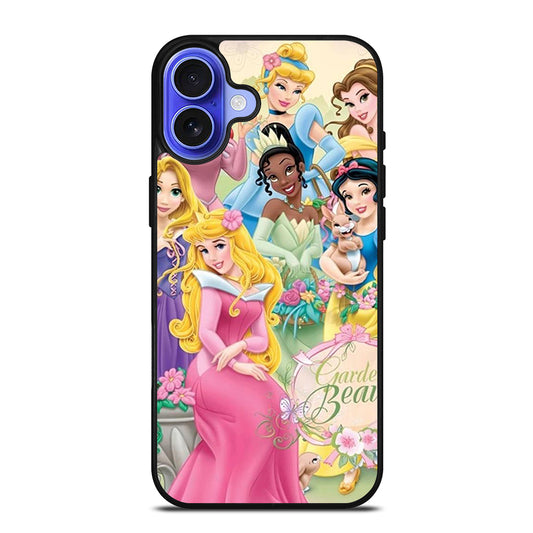 DISNEY PRINCESS CARTOON 3 iPhone 16 Case Cover