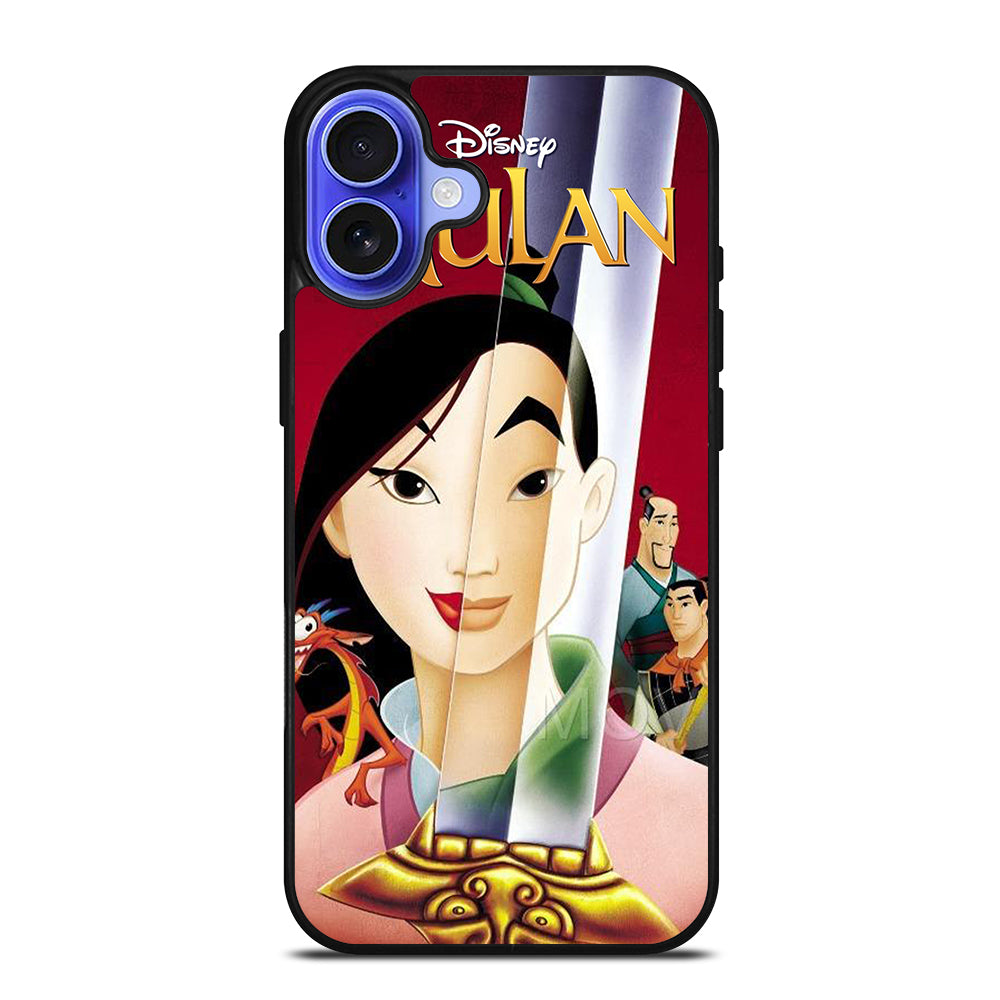 DISNEY PRINCESS MULAN CARTOON iPhone 16 Case Cover