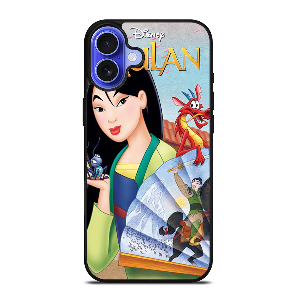 DISNEY PRINCESS MULAN CARTOON 2 iPhone 16 Case Cover