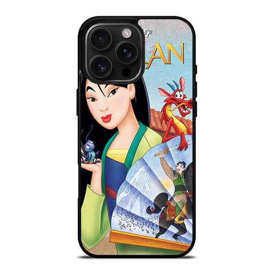 DISNEY PRINCESS MULAN CARTOON 2 iPhone 16 Pro Max Case Cover