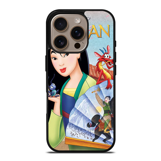 DISNEY PRINCESS MULAN CARTOON 2 iPhone 16 Pro Case Cover