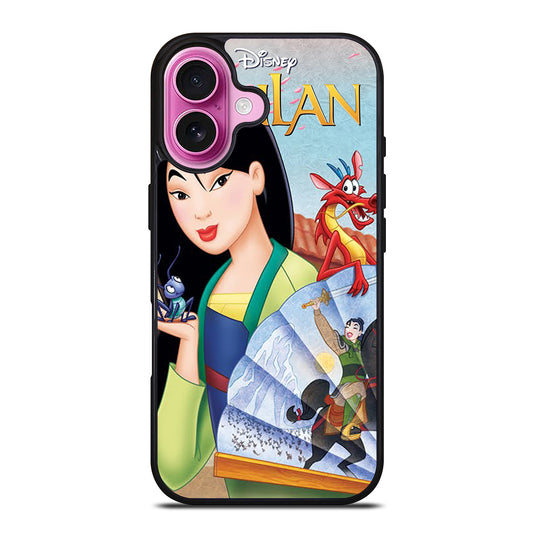 DISNEY PRINCESS MULAN CARTOON 2 iPhone 16 Plus Case Cover