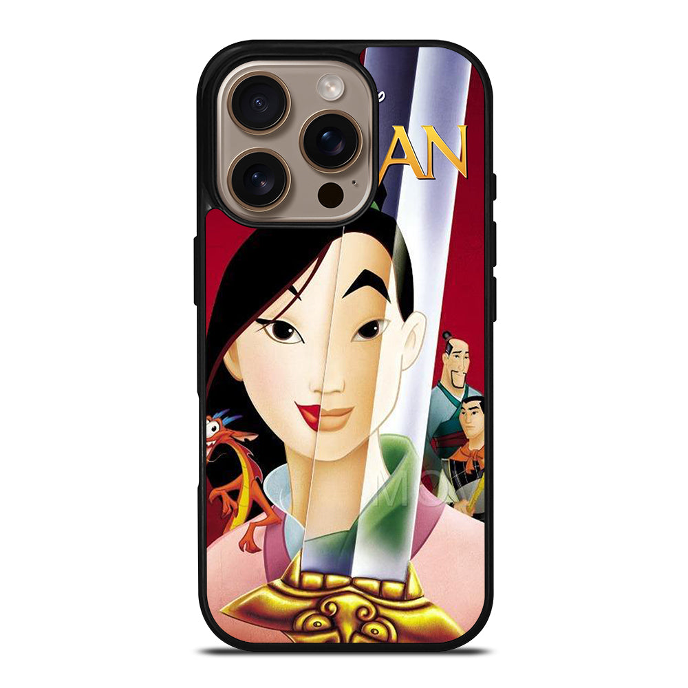 DISNEY PRINCESS MULAN CARTOON iPhone 16 Pro Case Cover