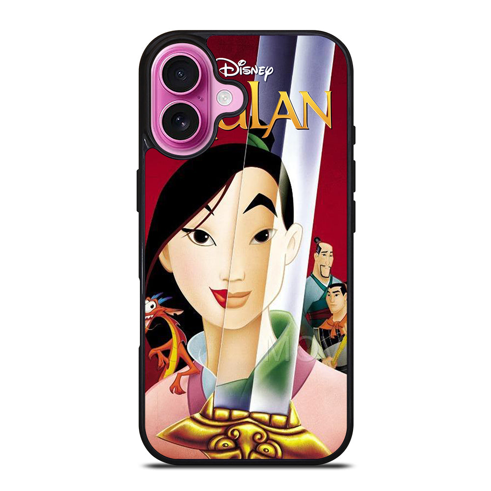 DISNEY PRINCESS MULAN CARTOON iPhone 16 Plus Case Cover