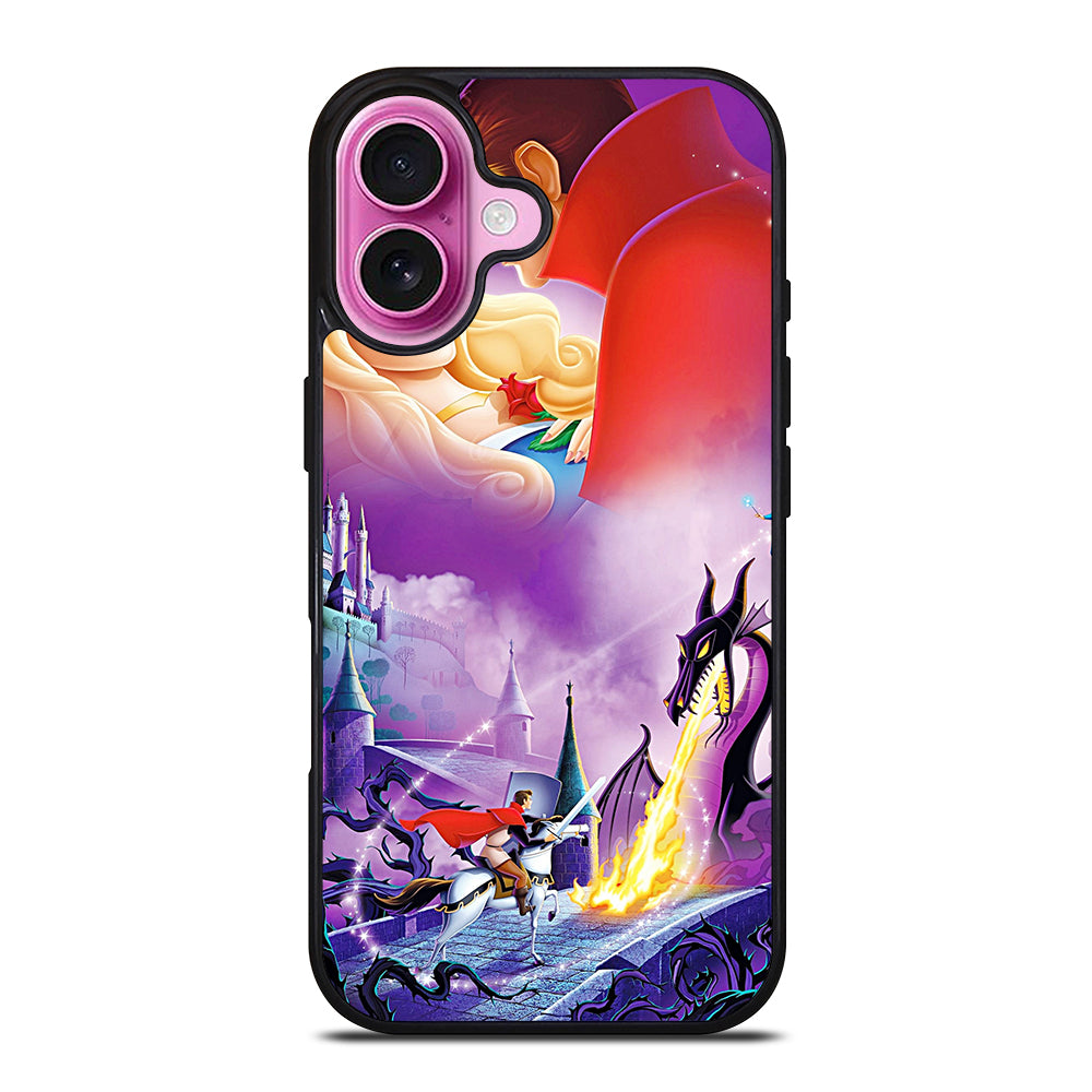 DISNEY SLEEPING BEAUTY CARTOON iPhone 16 Plus Case Cover