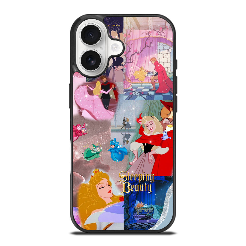 DISNEY SLEEPING BEAUTY COLLAGE iPhone 17 Case Cover