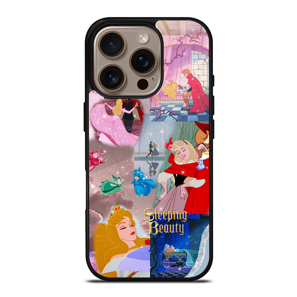 DISNEY SLEEPING BEAUTY COLLAGE iPhone 16 Pro Case Cover