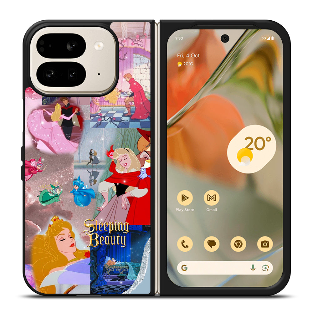 DISNEY SLEEPING BEAUTY COLLAGE Google Pixel 9 Pro Fold Case Cover