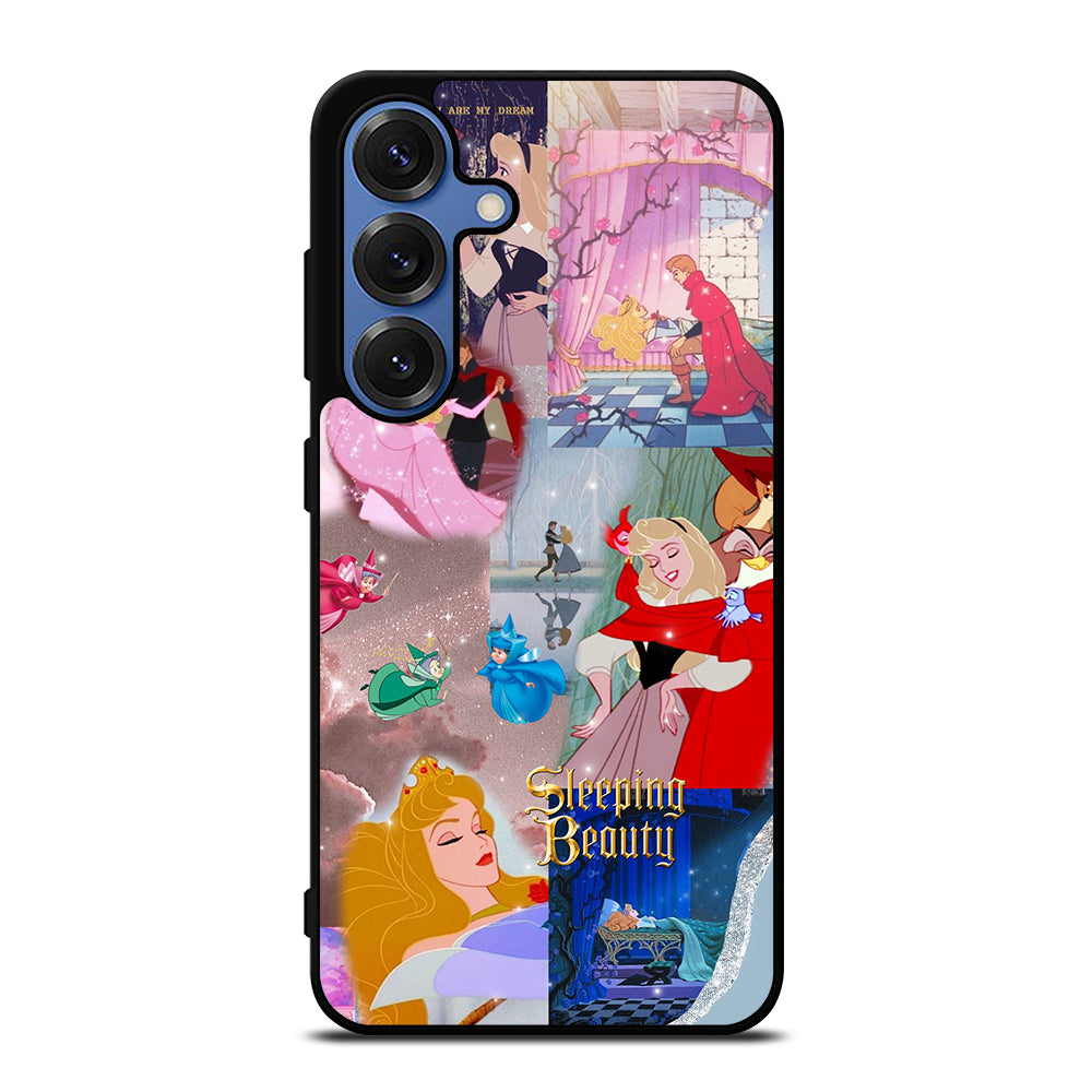 DISNEY SLEEPING BEAUTY COLLAGE Samsung Galaxy S25 Case Cover