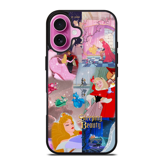 DISNEY SLEEPING BEAUTY COLLAGE iPhone 16 Plus Case Cover