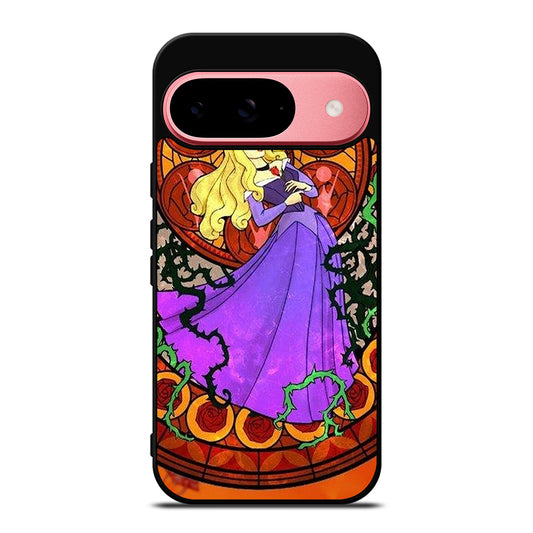 DISNEY SLEEPING BEAUTY STAINED GLASS Google Pixel 9 Case Cover