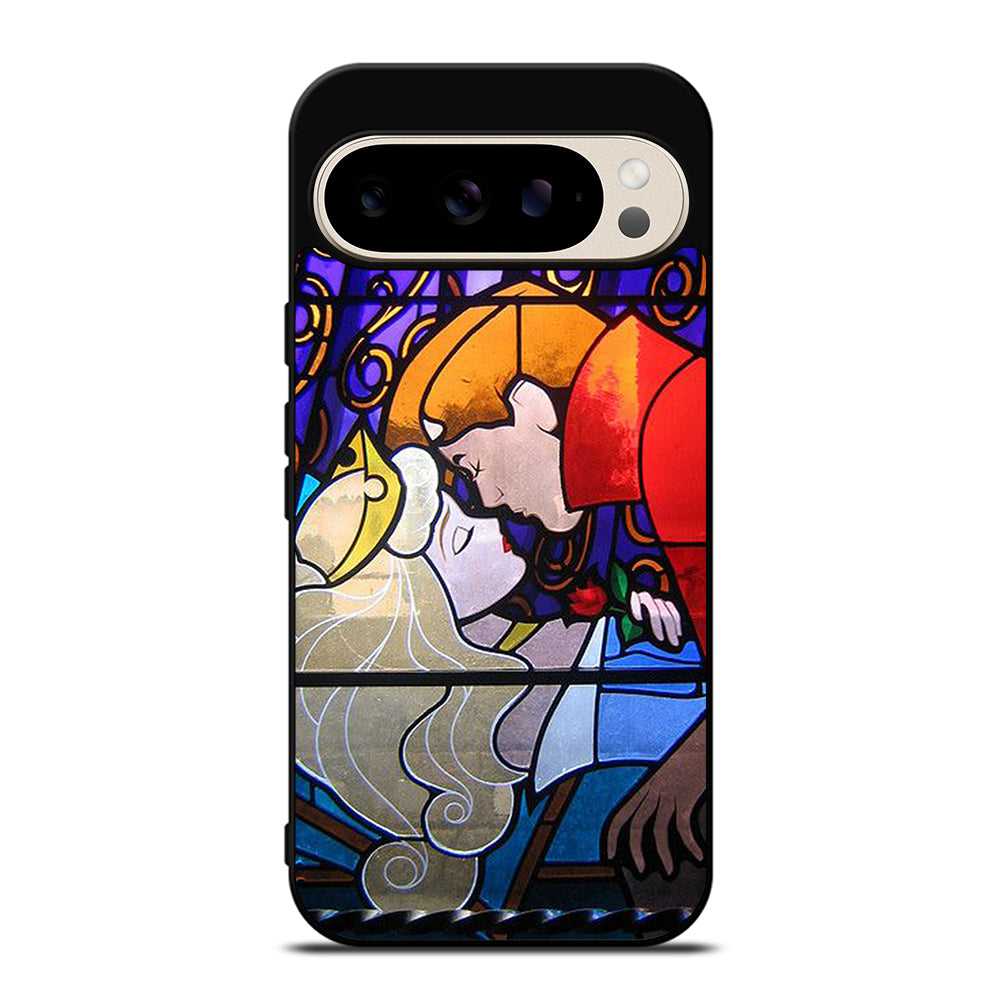 DISNEY SLEEPING BEAUTY STAINED GLASS 2 Google Pixel 9 Pro Case Cover