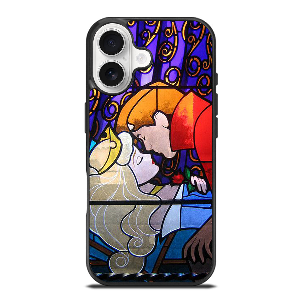 DISNEY SLEEPING BEAUTY STAINED GLASS 2 iPhone 17 Case Cover