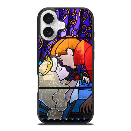 DISNEY SLEEPING BEAUTY STAINED GLASS 2 iPhone 17 Case Cover