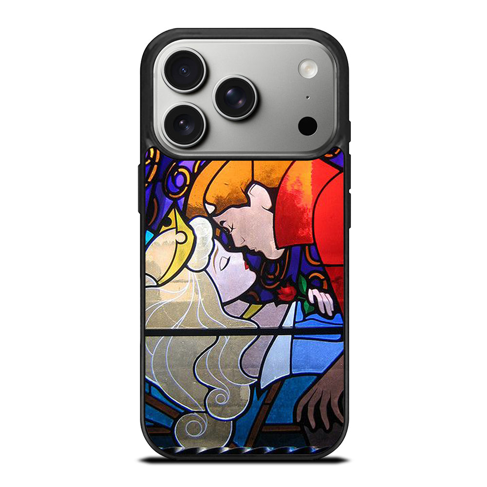 DISNEY SLEEPING BEAUTY STAINED GLASS 2 iPhone 17 Pro Case Cover
