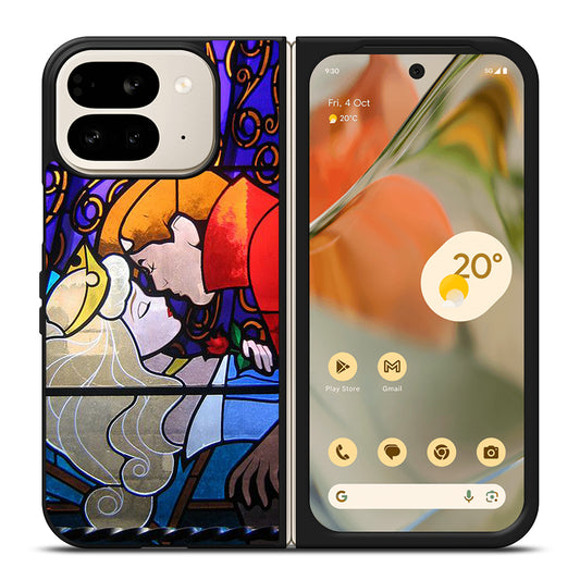 DISNEY SLEEPING BEAUTY STAINED GLASS 2 Google Pixel 9 Pro Fold Case Cover