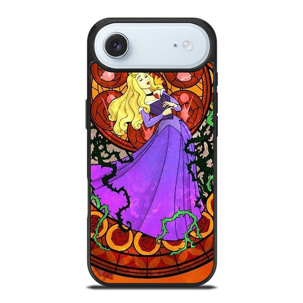 DISNEY SLEEPING BEAUTY STAINED GLASS iPhone Air Case Cover