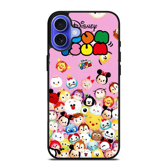 DISNEY TSUM TSUM ALL CHARACTER iPhone 16 Case Cover