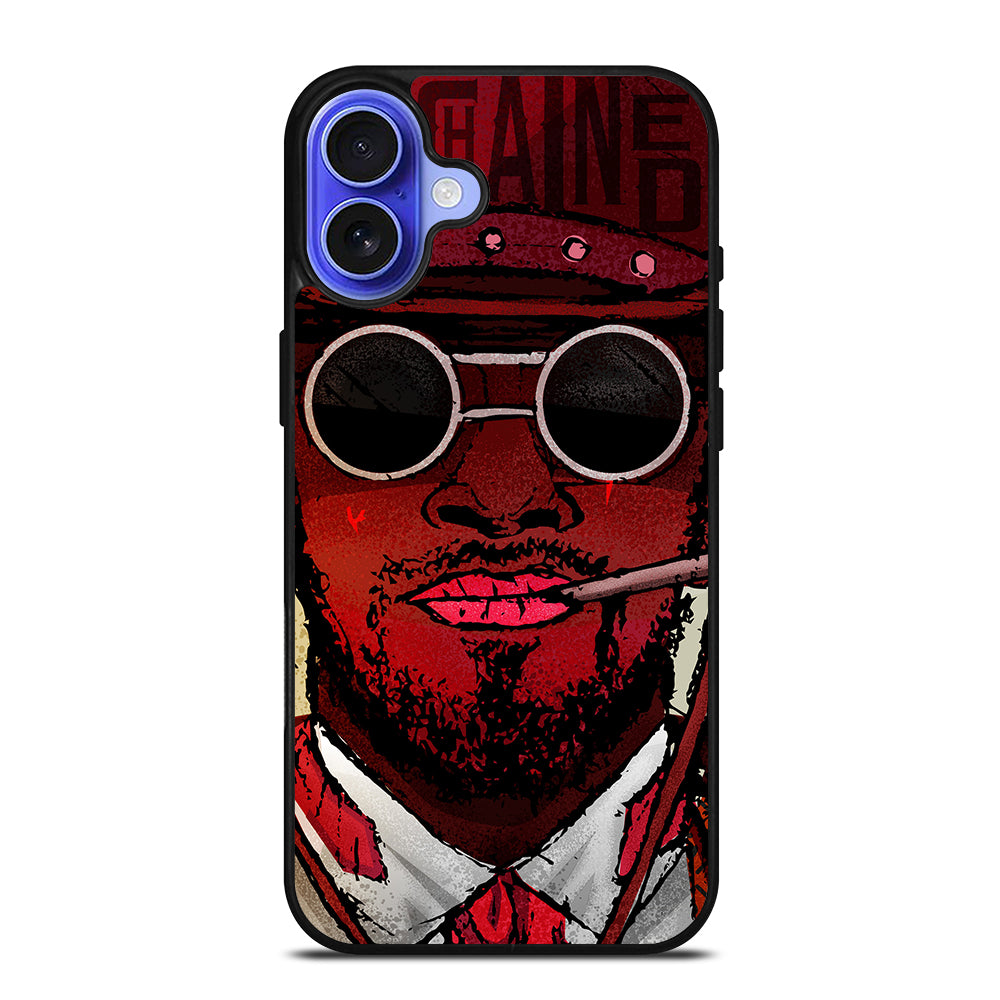 DJANGO UNCHAINED FACE ART iPhone 16 Case Cover