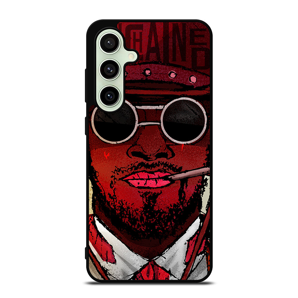 DJANGO UNCHAINED FACE ART Samsung Galaxy S24 FE Case Cover