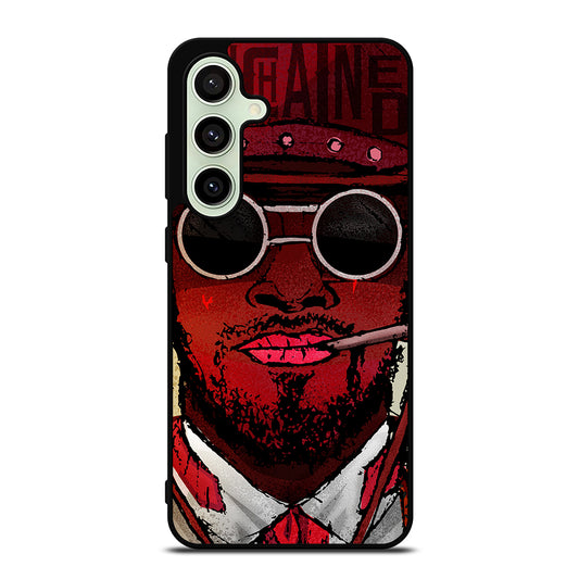 DJANGO UNCHAINED FACE ART Samsung Galaxy S24 FE Case Cover