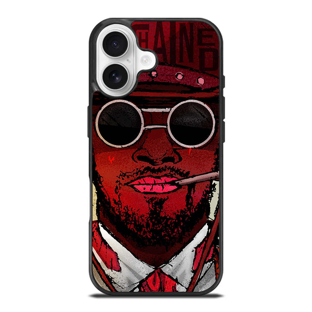 DJANGO UNCHAINED FACE ART iPhone 17 Case Cover