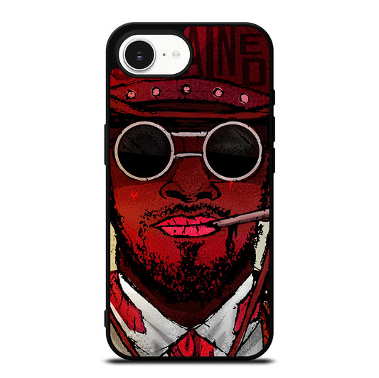 DJANGO UNCHAINED FACE ART iPhone 16e Case Cover