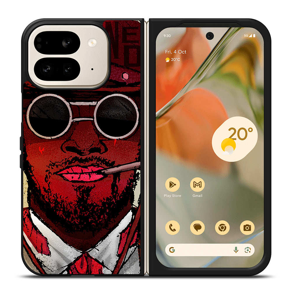 DJANGO UNCHAINED FACE ART Google Pixel 9 Pro Fold Case Cover