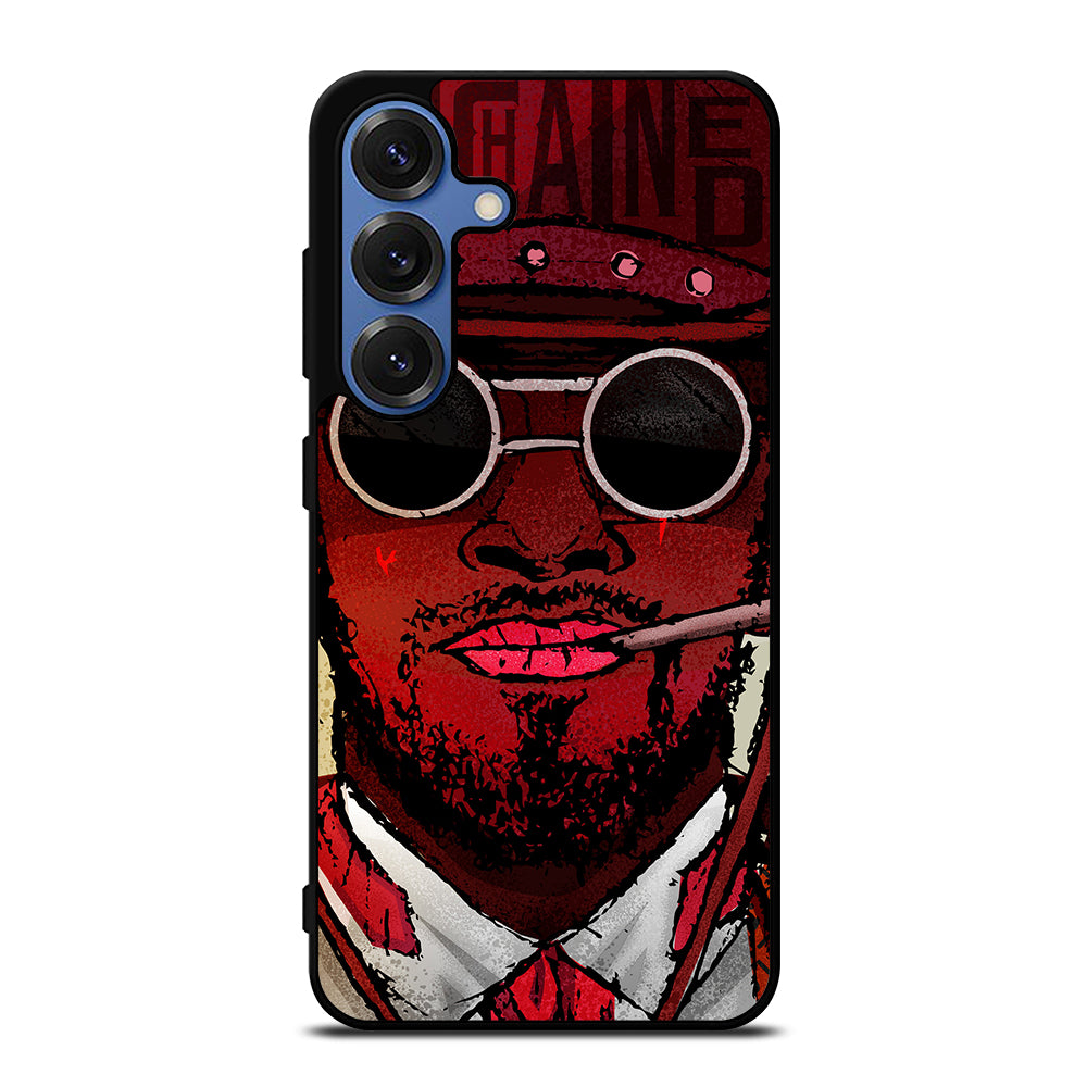 DJANGO UNCHAINED FACE ART Samsung Galaxy S25 Case Cover