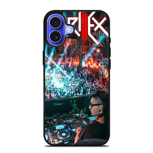 DJ SKRILLEX SHOW iPhone 16 Case Cover