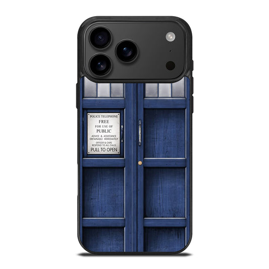 DOCTOR WHO TARDIS POLICE PUBLIC CALL BOX iPhone 17 Pro Max Case Cover