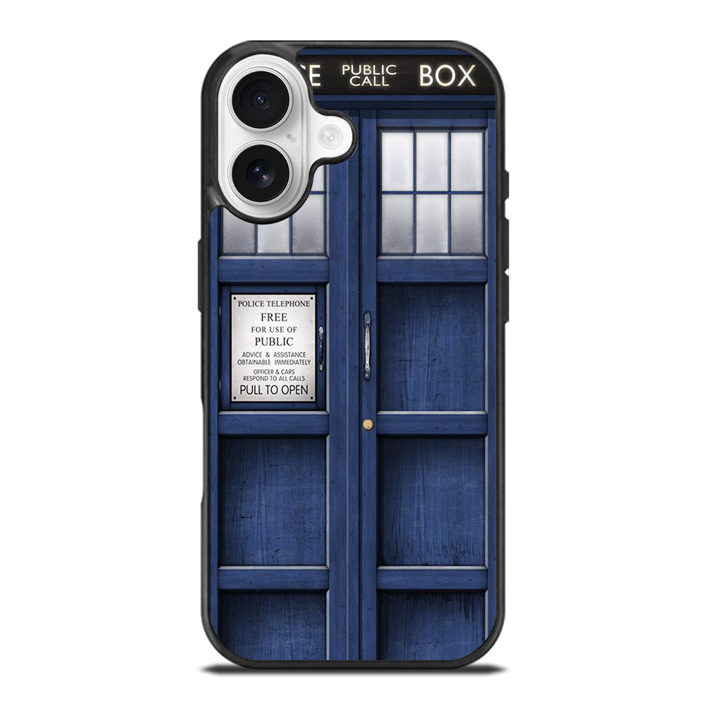 DOCTOR WHO TARDIS POLICE PUBLIC CALL BOX iPhone 17 Case Cover
