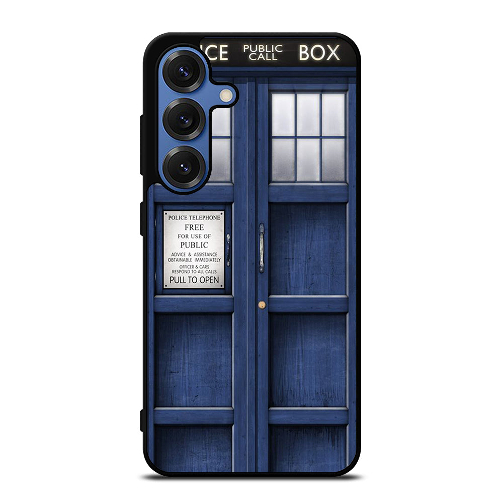 DOCTOR WHO TARDIS POLICE PUBLIC CALL BOX Samsung Galaxy S25 Case Cover