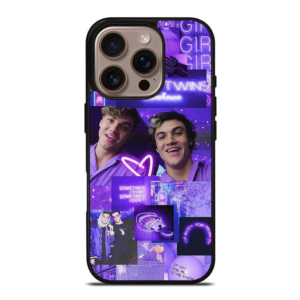 DOLAN TWINS PURPLE iPhone 16 Pro Case Cover