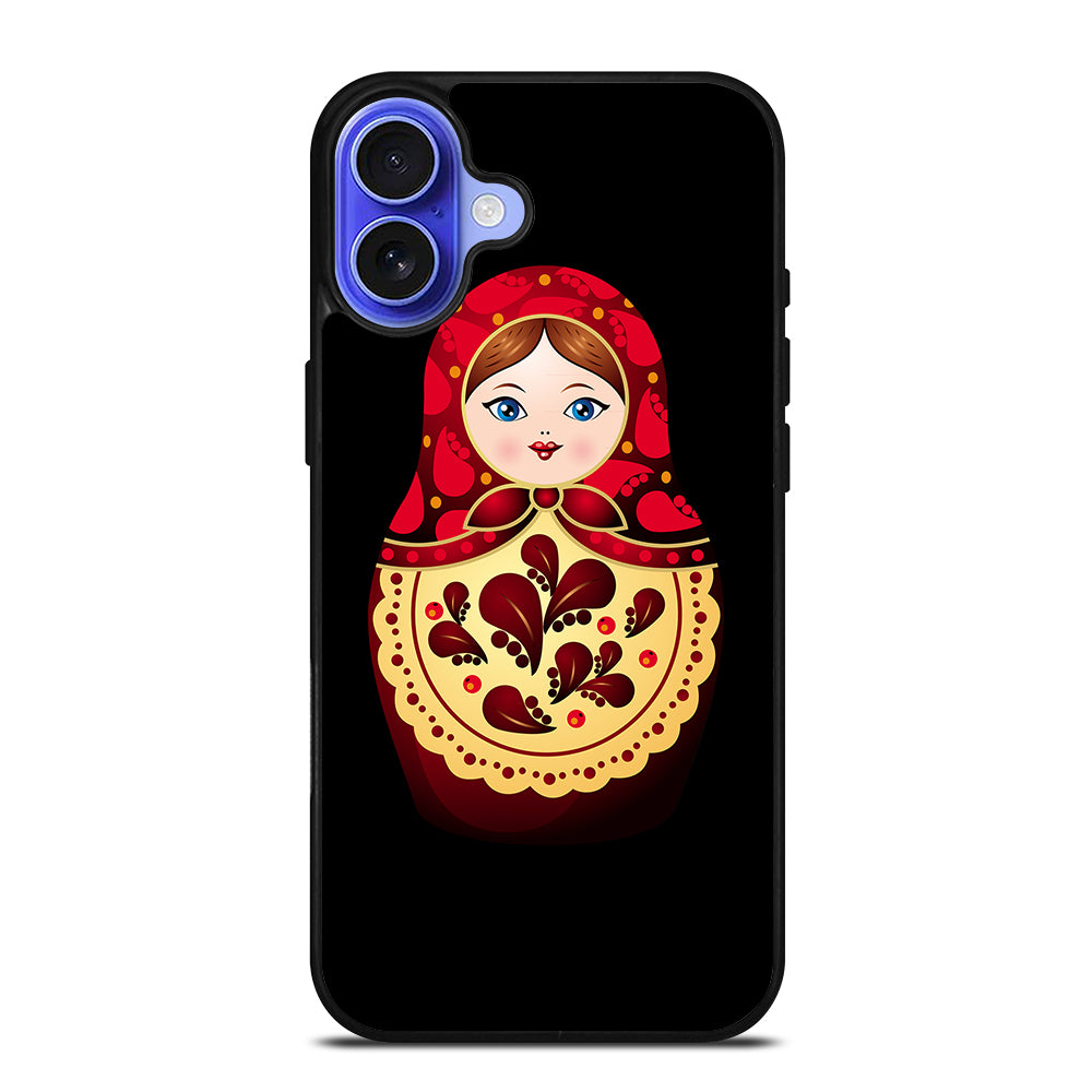 DOLLS RUSSIAN MATRYOSHKA NESTING 2 iPhone 16 Case Cover