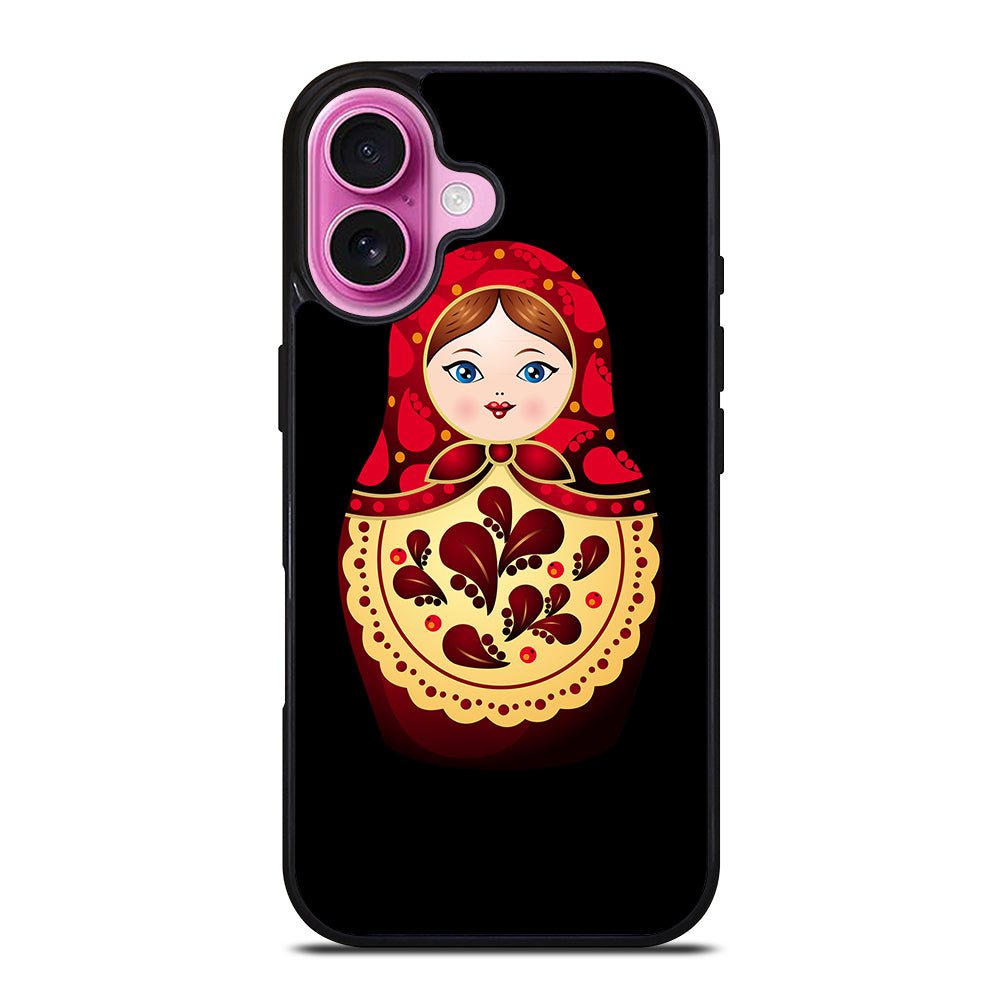 DOLLS RUSSIAN MATRYOSHKA NESTING 2 iPhone 16 Plus Case Cover