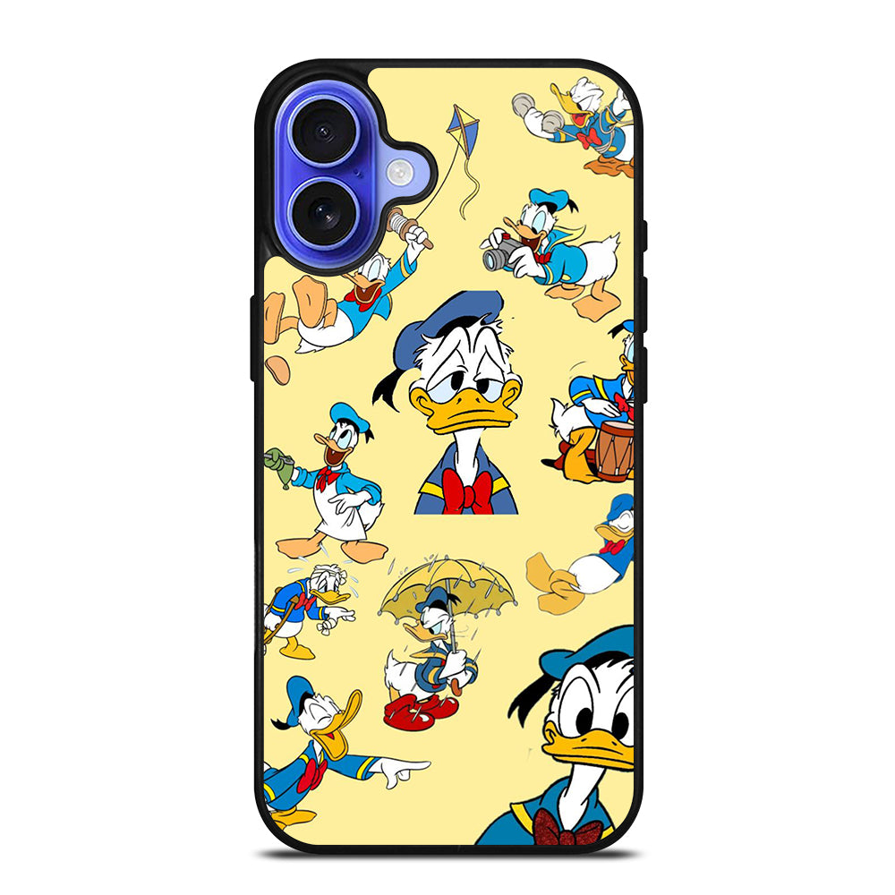 DONALD DUCK COLLAGE iPhone 16 Case Cover