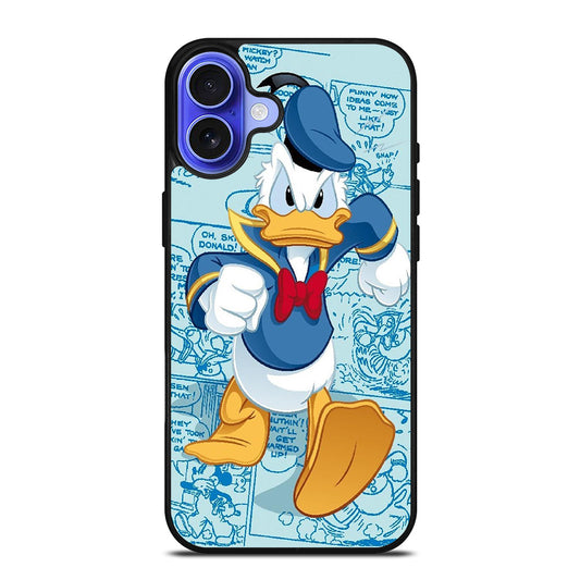 DONALD DUCK COMIC iPhone 16 Case Cover