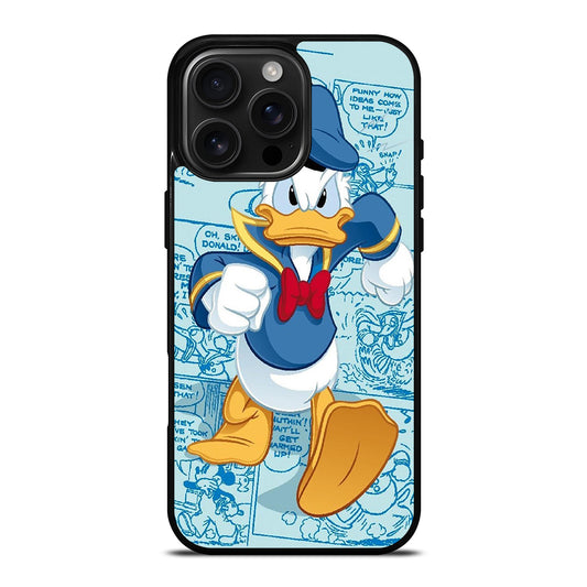 DONALD DUCK COMIC iPhone 16 Pro Max Case Cover