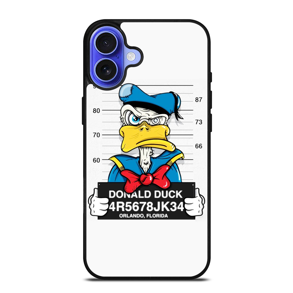 DONALD DUCK PRISON iPhone 16 Case Cover