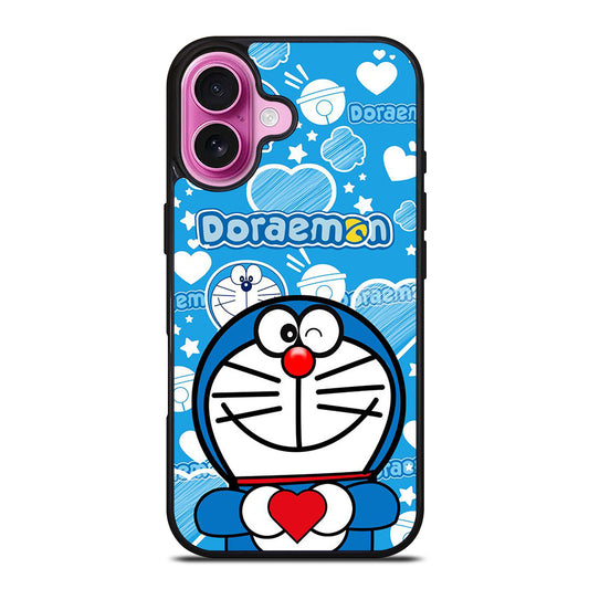 DORAEMON ANIME CUTE iPhone 16 Plus Case Cover