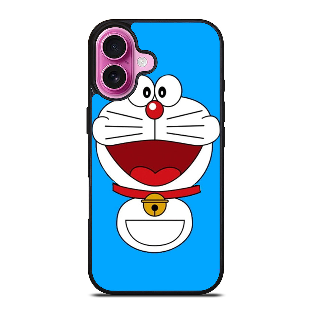 DORAEMON SMILE FACE iPhone 16 Plus Case Cover