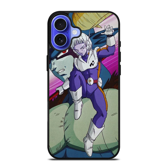 DRAGON BALL MERUS ANIME iPhone 16 Case Cover